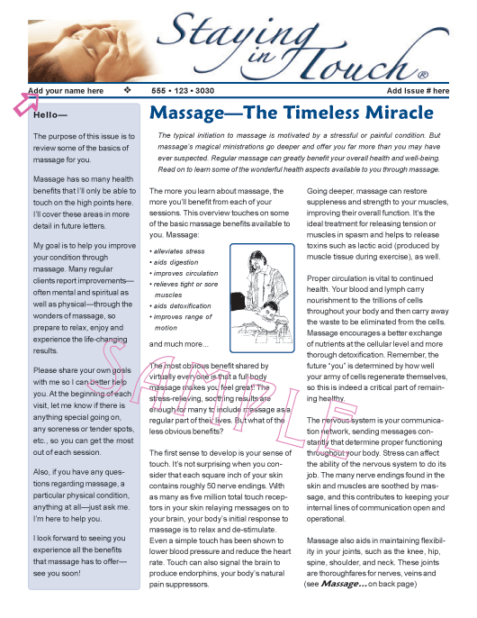 Sample Issue